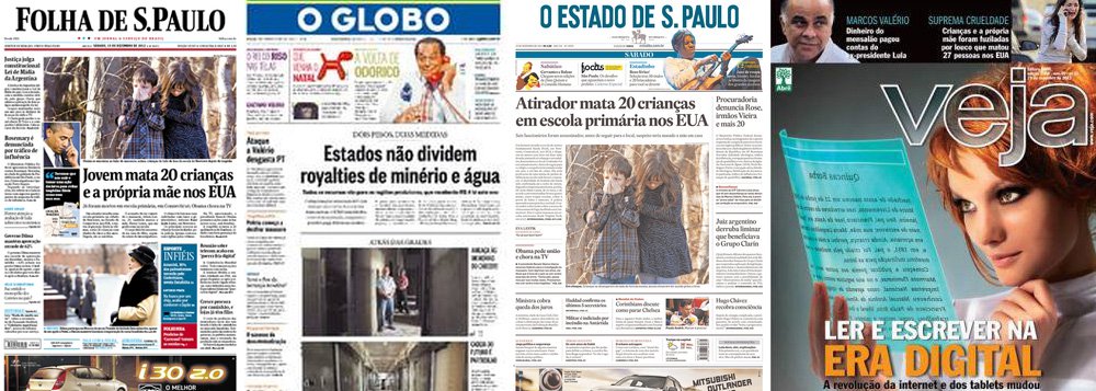 Cai confiança do leitor na imprensa tradicional