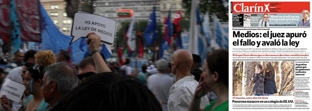 Lei de Meios está valendo, mas Clarín vai apelar