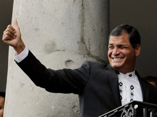 Dilma deseja sucesso a Rafael Correa