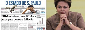 MPs: Para Estadão, presidente foi “humilhada”