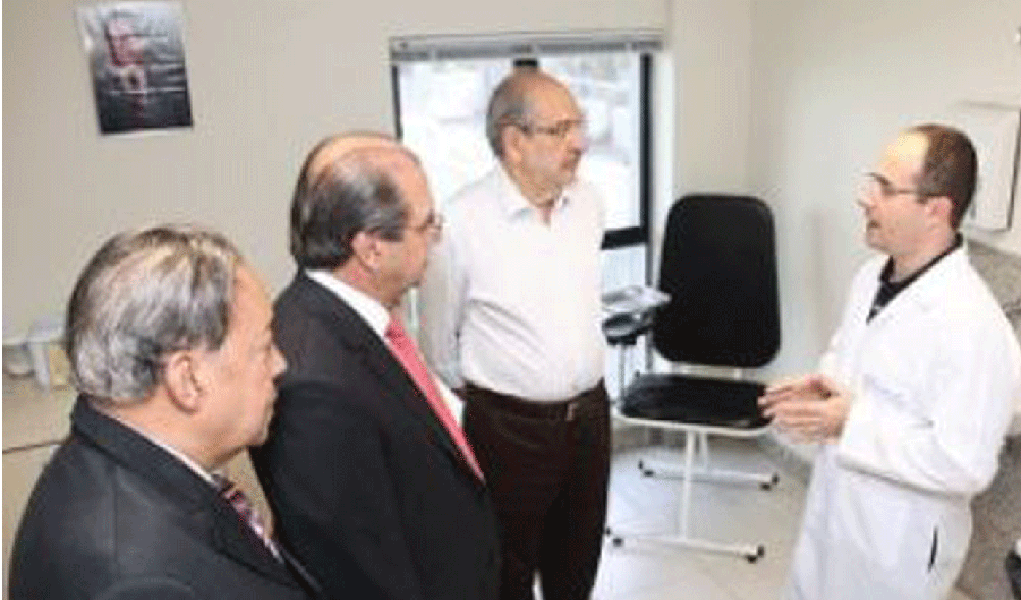Mário Kertész visita GACC na manhã desta segunda-feira