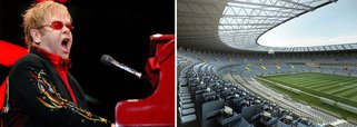 Elton John abre grandes shows no novo Mineirão
