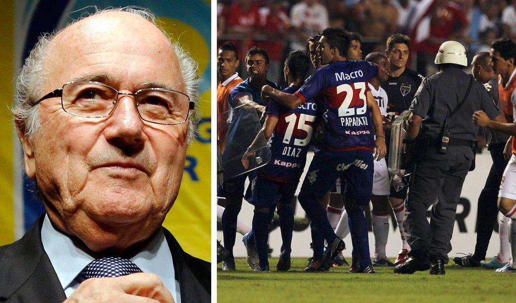 Blatter: Incidente na Sul-Americana é alerta para Copa