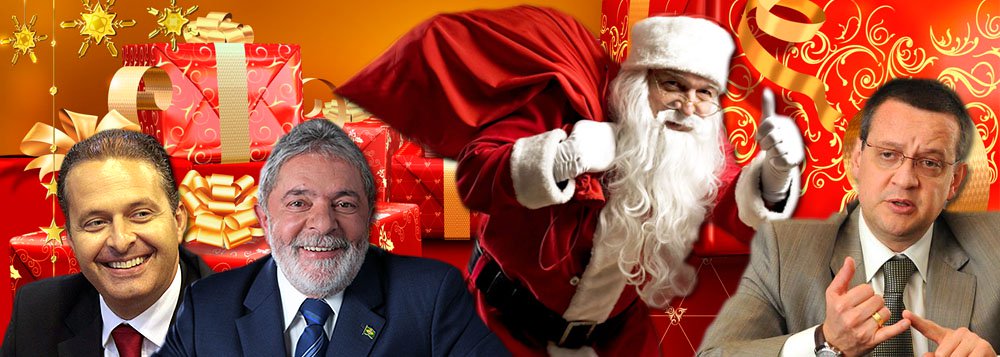 Aliança Lula-Campos vira conto de Natal para PSB