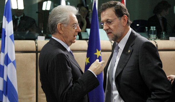 Juntas, Espanha e Itália podem pedir resgate de 1,3 tri de euros