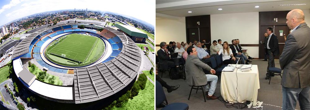 Governo quer ampliar uso do Estádio Serra Dourada
