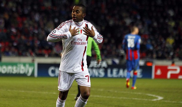 Robinho descarta volta ao Santos