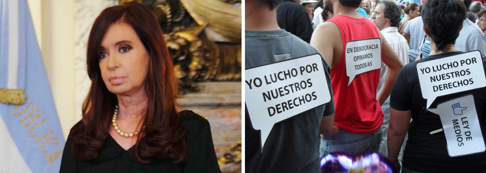 Corte rejeita pedido de Cristina para aplicar Lei de Meios
