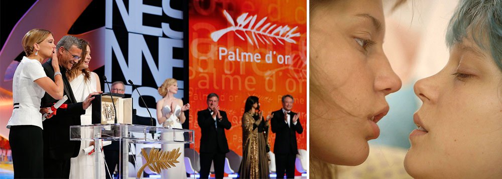 História de amor gay leva a Palma de Ouro