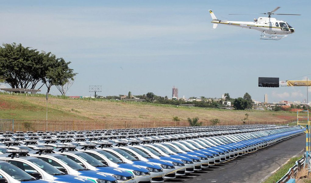 Segurança Pública recebe 1.228 veículos novos