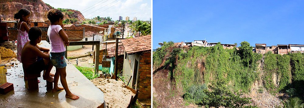 Morador de área de risco terá que assumir responsabilidade