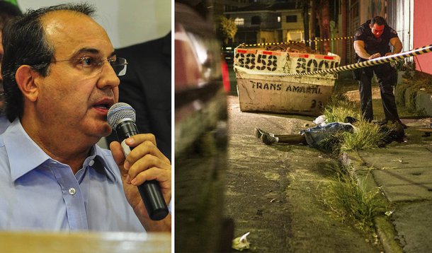 Mortes por latrocínio crescem 55% na capital