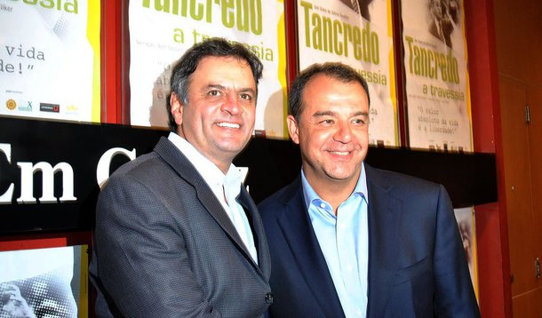 Aécio e PSDB abrem as portas para Cabral e Pezão
