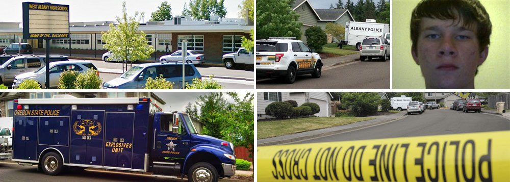 Aluno ameaçou explodir escola nos EUA