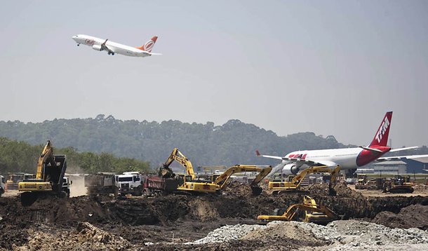 Brasil é pressionado para acelerar reformas em aeroportos