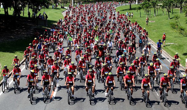 World Bike Tour reúne seis mil pessoas no Rio