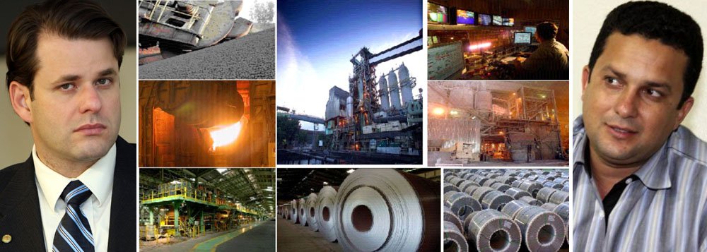 Setor siderúrgico pede apoio contra dumping