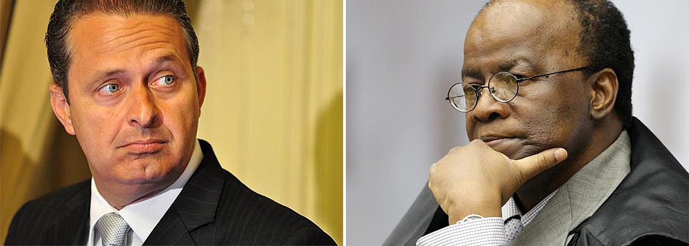 Eduardo critica duramente Joaquim Barbosa