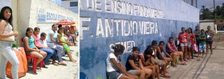 Insegurança: escola é invadida pela oitava vez