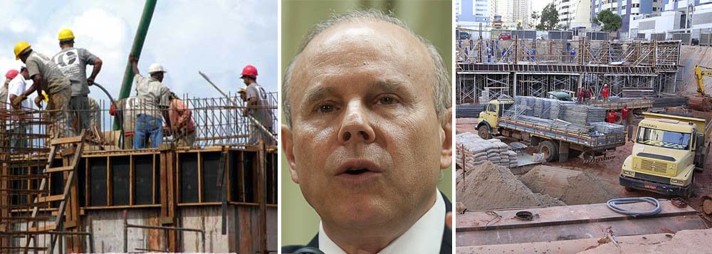 Mantega dá forte impulso à construção civil