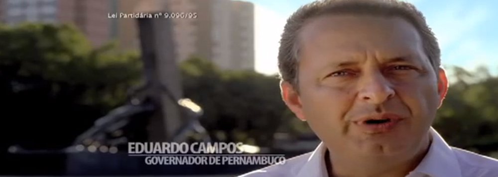 Campos muda slogan e volta ao ataque na TV