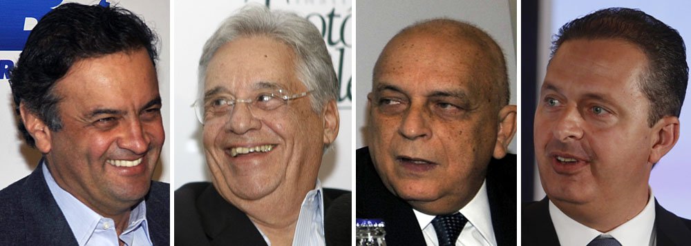 FHC, Guerra e até o PSB de Campos na torcida por Aécio candidato
