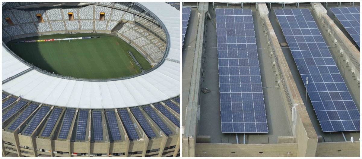 Mineirão é o 1º estádio a inaugurar usina solar