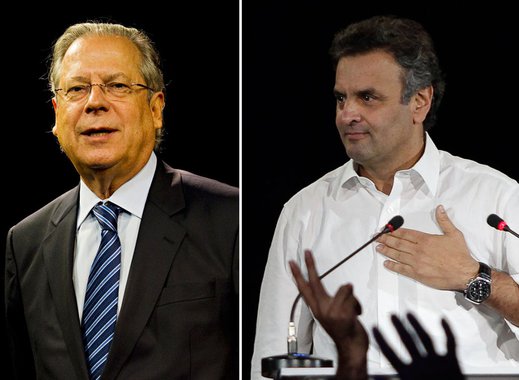 Para Dirceu, abismo separa Aécio da realidade
