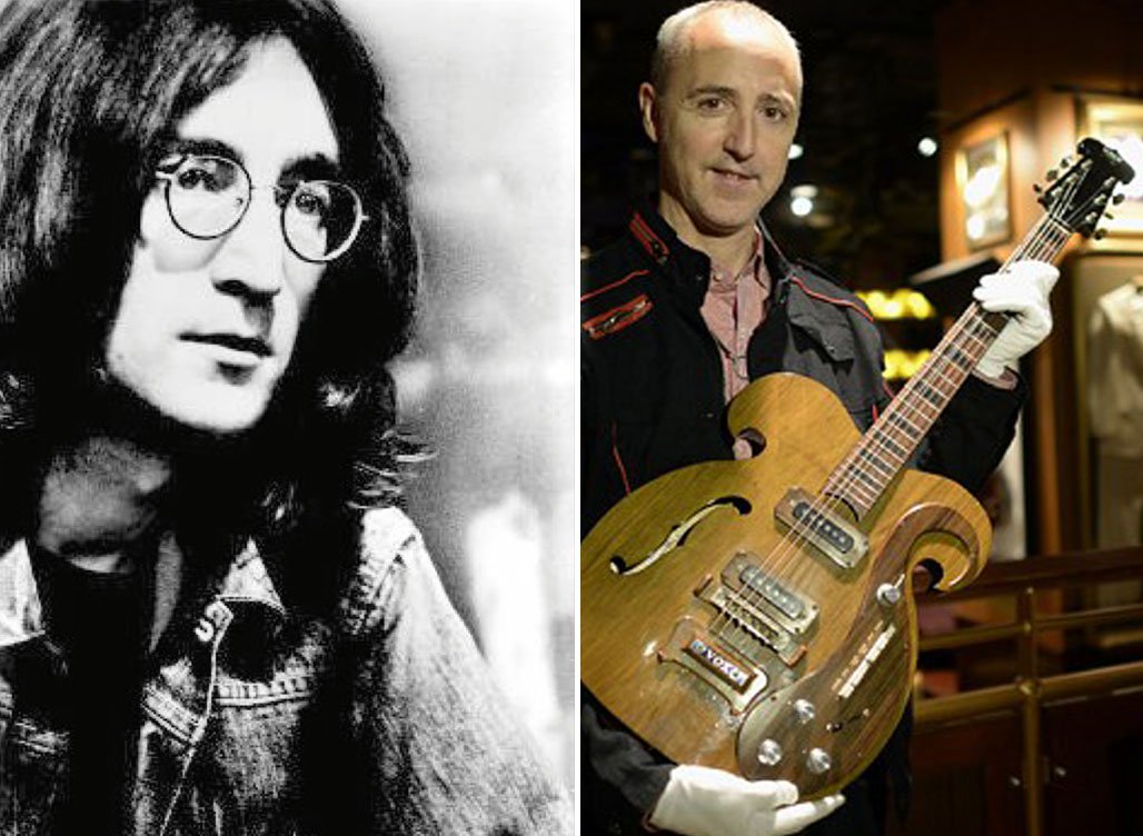 Guitarra de John Lennon é vendida por US$ 408 mil