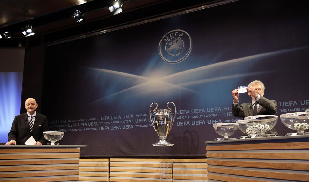 Sorteada a próxima fase da Liga dos Campeões