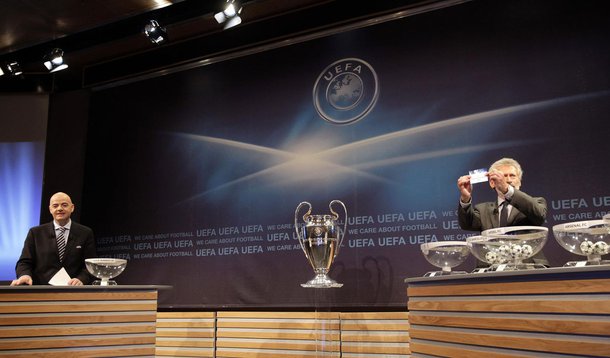 Sorteada a próxima fase da Liga dos Campeões