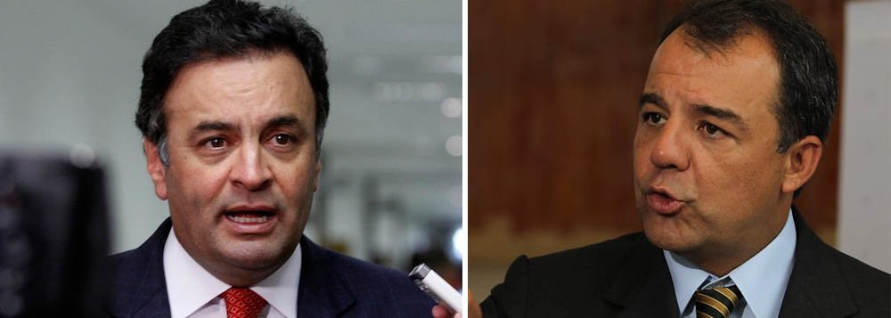Aécio aposta que fecha com Cabral