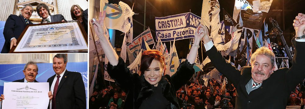 Lula na Argentina: "Falta decisão política no mundo" 