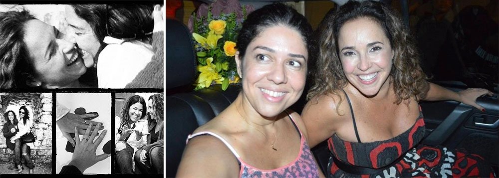Daniela e Malu vão se casar