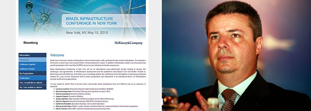 Anastasia tenta atrair investidores em evento nos EUA