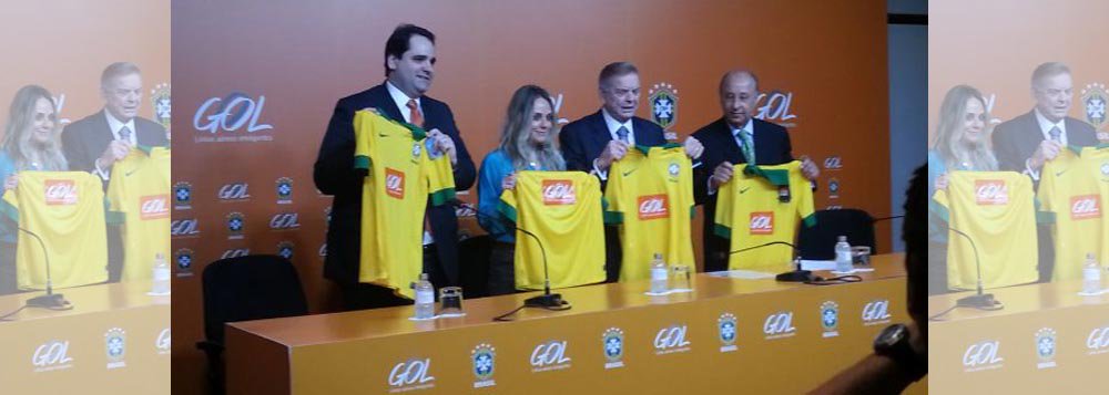Gol é a nova patrocinadora da seleção