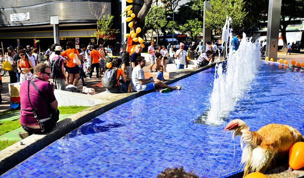 Movimento da praia em BH vai para a Savassi
