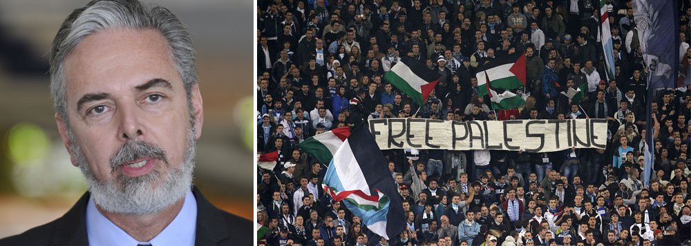 Patriota reitera defesa do Estado Palestino