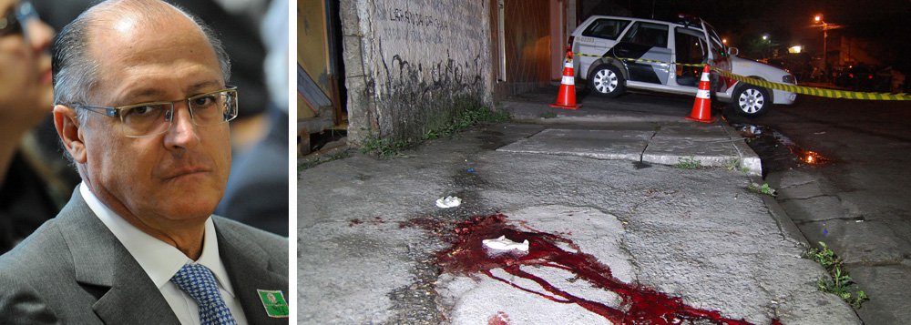 Alckmin: aumento da violência em SP é momentâneo