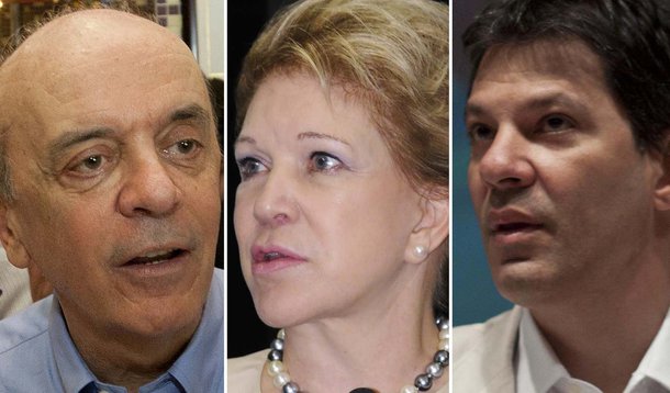 Serra inicia campanha atacando o PT via Marta