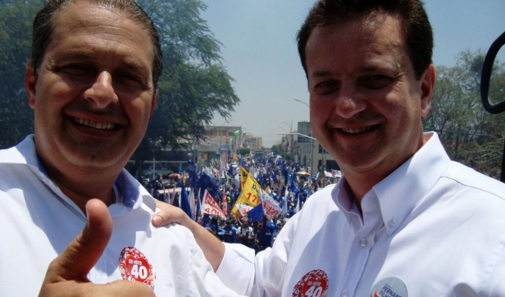 Eduardo tem encontro com Kassab para discutir 2014