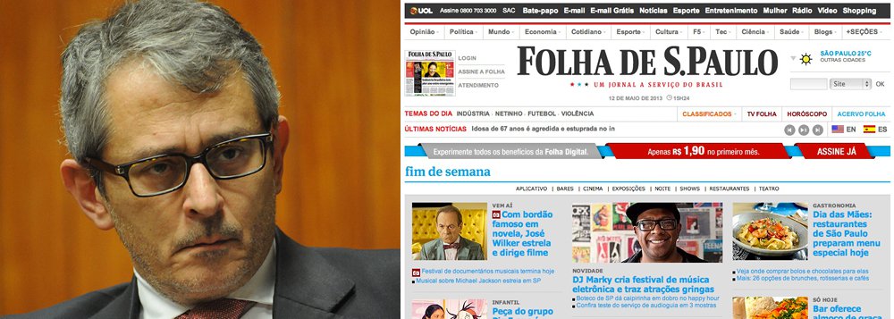 Folha de S.Paulo confirma crise no jornal impresso
