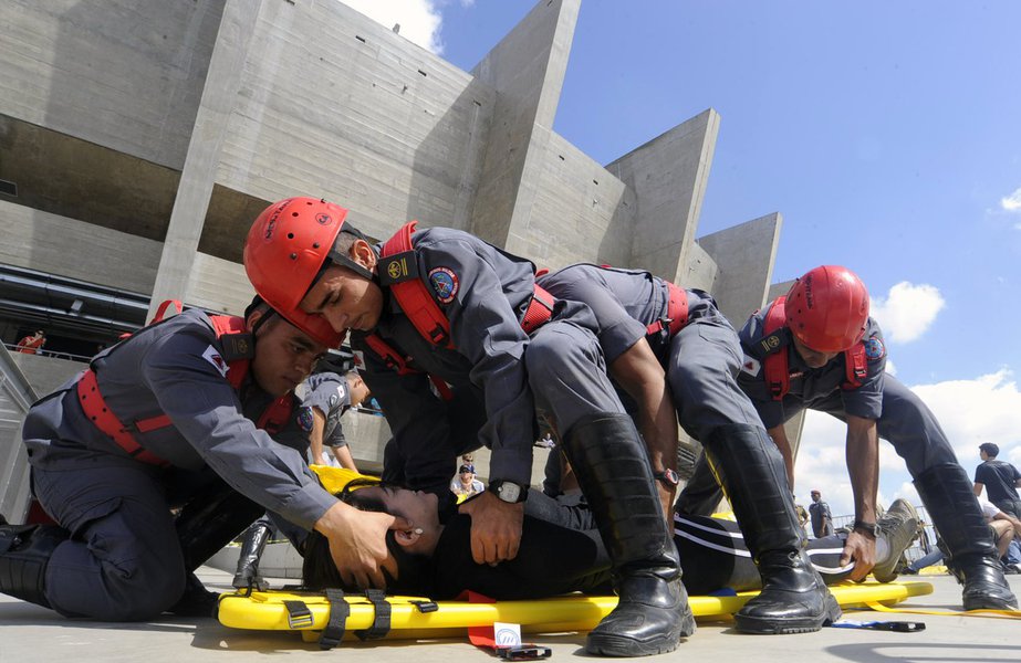 Mineirão é palco de simulado de catástrofe