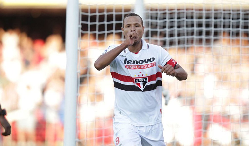 Luis Fabiano tem média de Messi no São Paulo