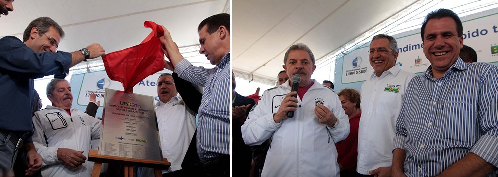 Com Lula, Padilha e Marinho têm agenda de candidatos