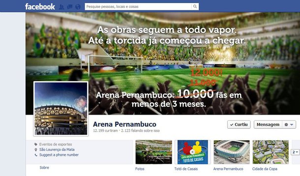 Arena “recebe” público de 11 mil