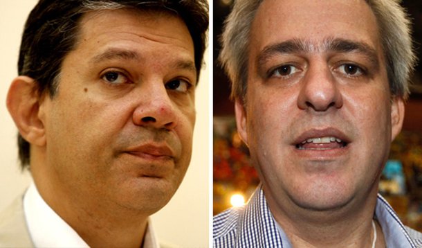 Versão de Haddad contra vice de Serra é desmentida por registro