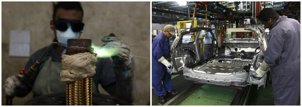 Faturamento da indústria cresce 3,6% em março