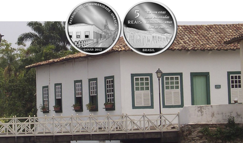 BC lança moeda em homenagem à Cidade de Goiás