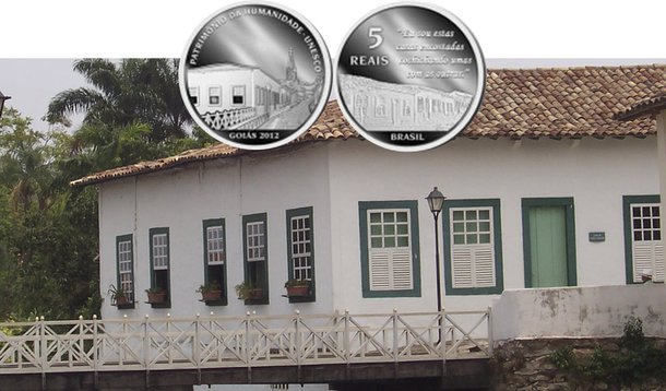BC lança moeda em homenagem à Cidade de Goiás